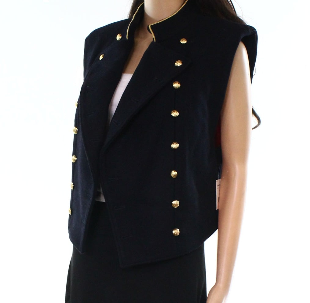 Free people Womens Small Double-Breasted Vest Jacket Small