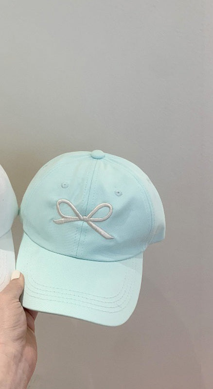 Bow ball cap Hat (kids)