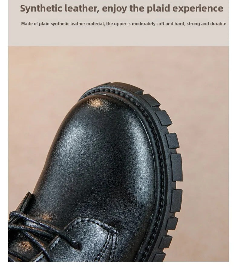 Kpop hunter tall combat boots