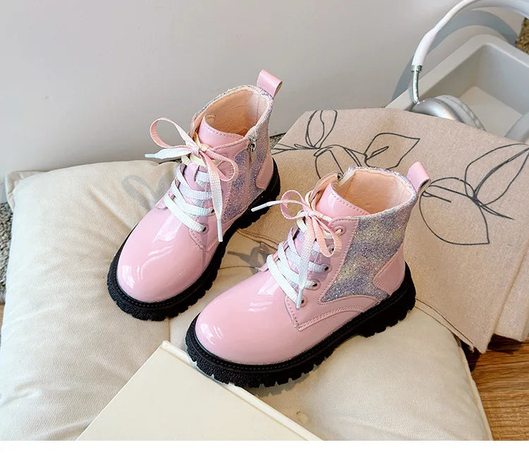 Cosmic cutie combat boots