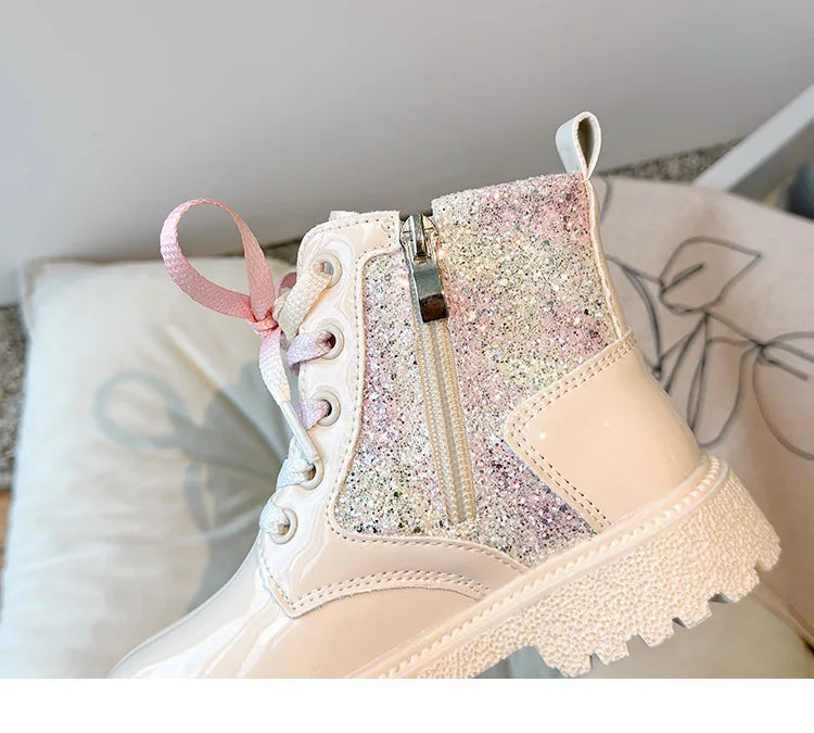 Cosmic cutie combat boots
