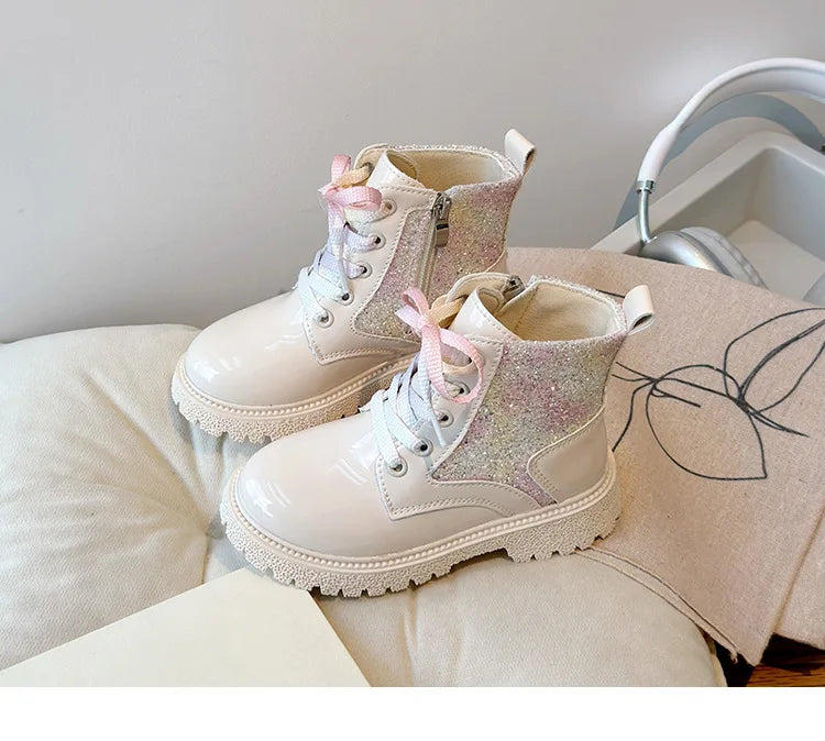 Cosmic cutie combat boots