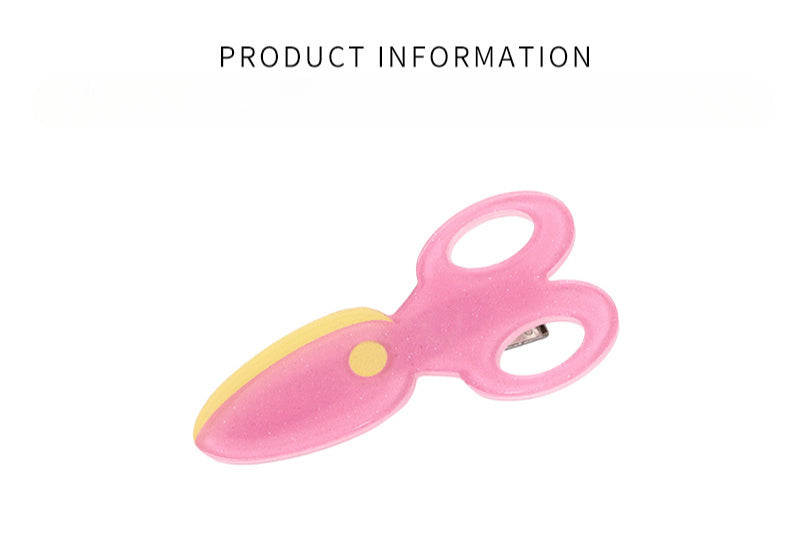 Back to school hair clips (pencil, scissors, ruler)