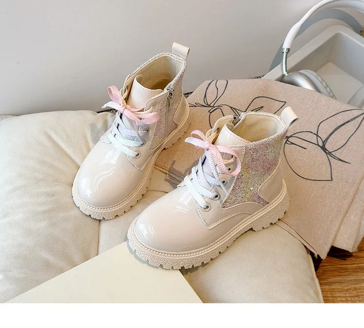 Cosmic cutie combat boots