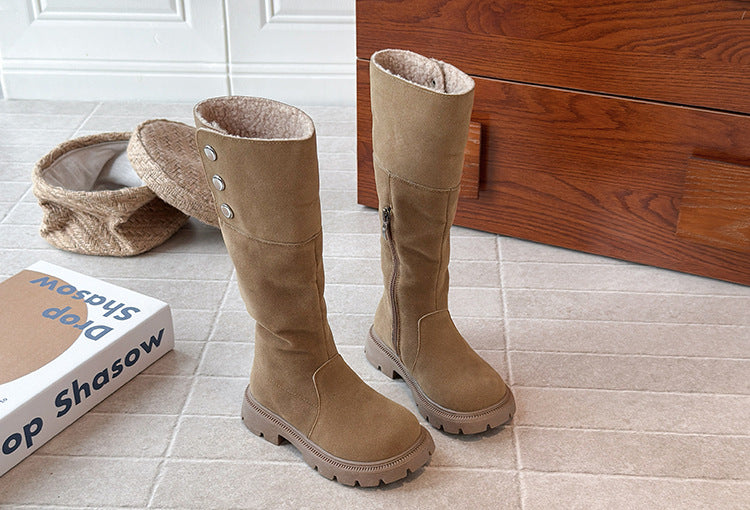 Alpine Sherpa foldover boots