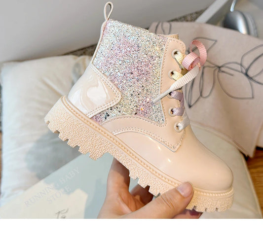 Cosmic cutie combat boots