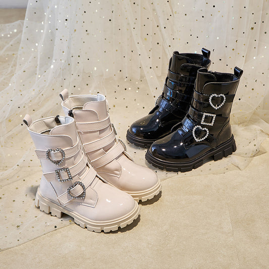 Starlit rebel kpop combat boots pre order 4-6 weeks