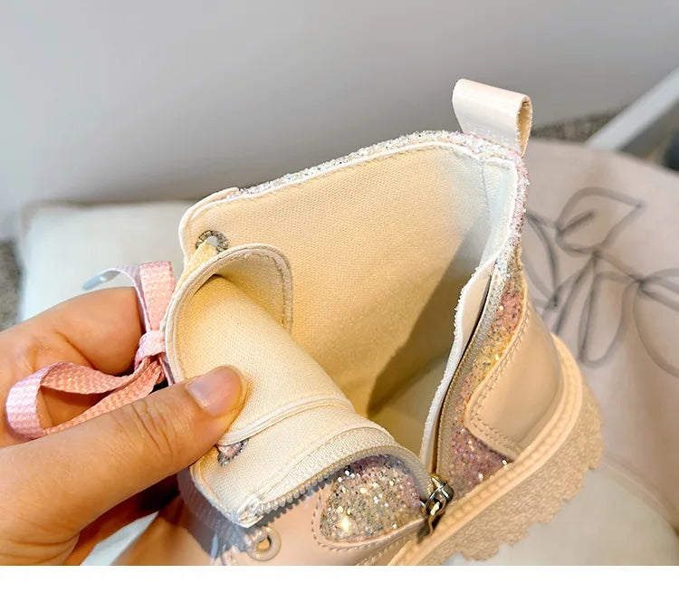 Cosmic cutie combat boots