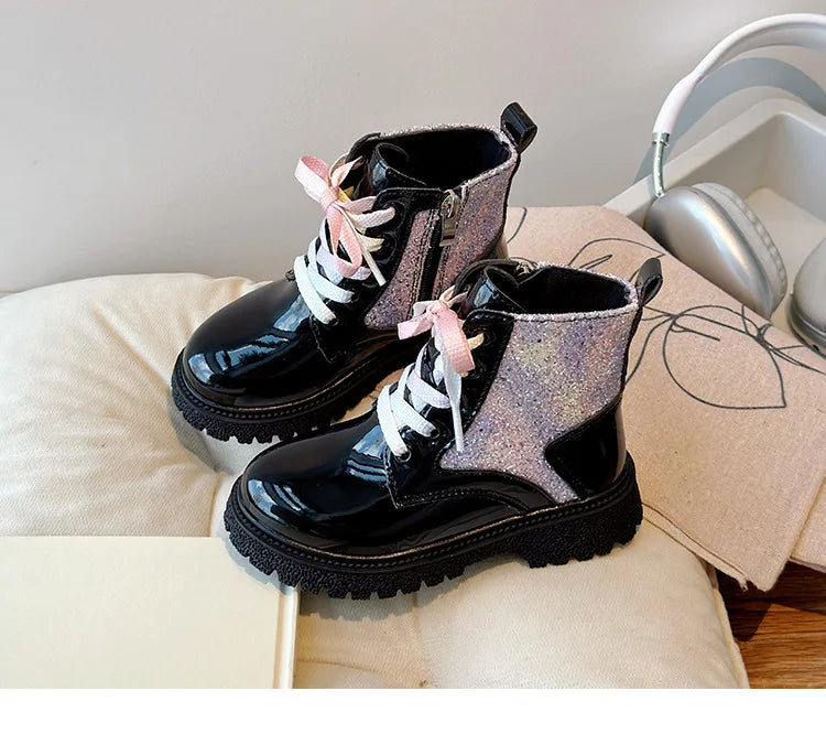 Cosmic cutie combat boots