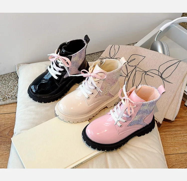 Cosmic cutie combat boots