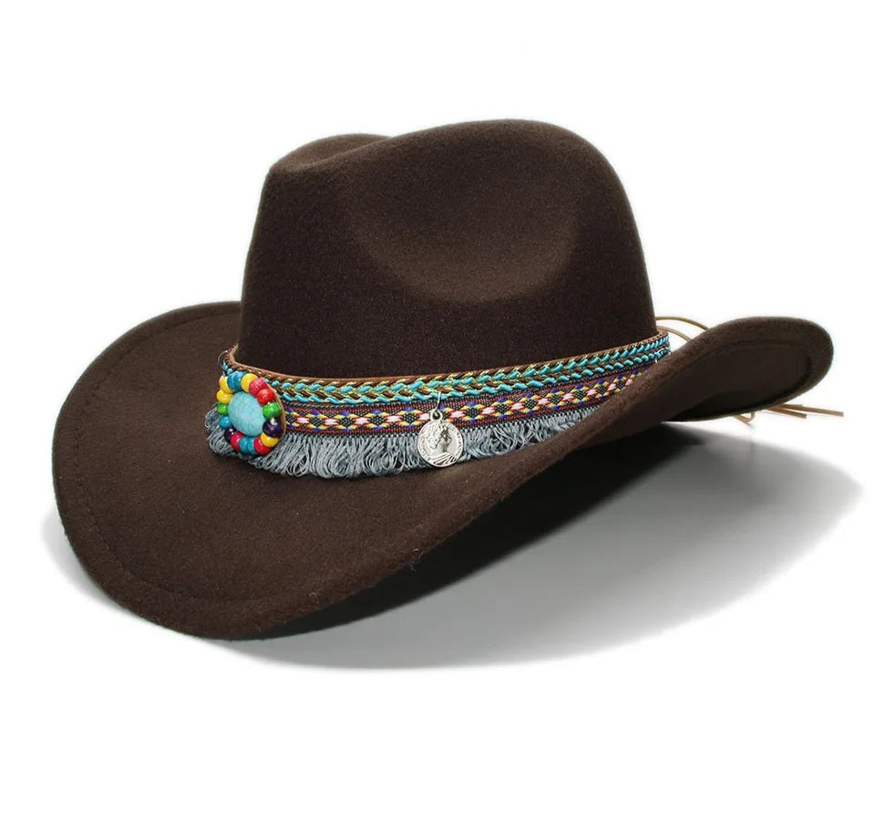 Loretta Cowgirl hat with band