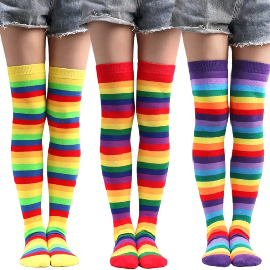 Rainbow socks - adult