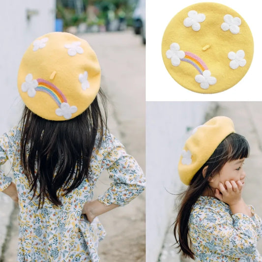 Over the rainbow beret