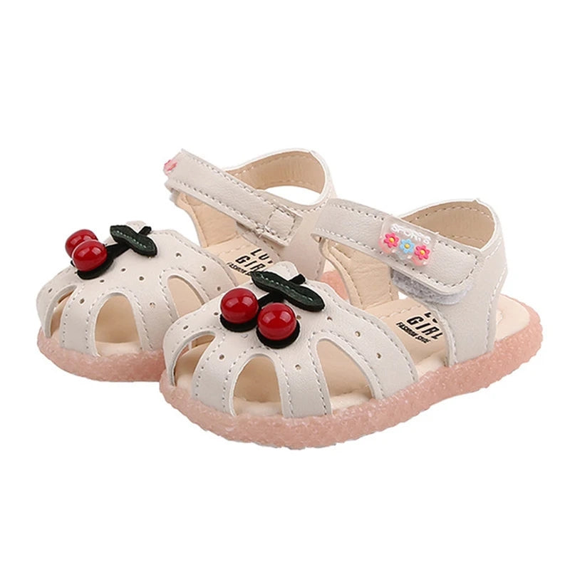 Cherry sandals