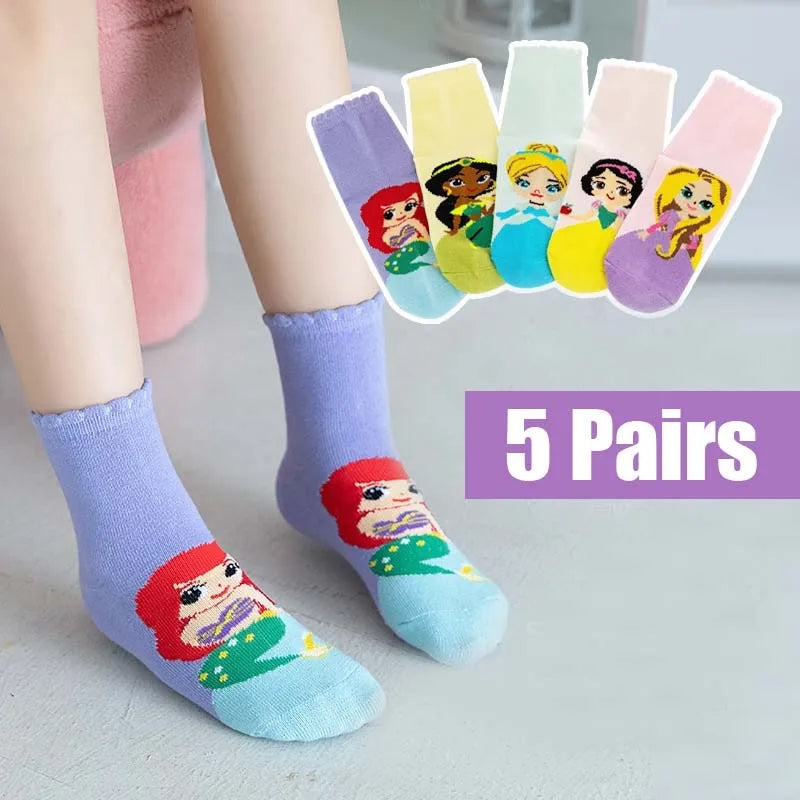 Princess socks 5 pack