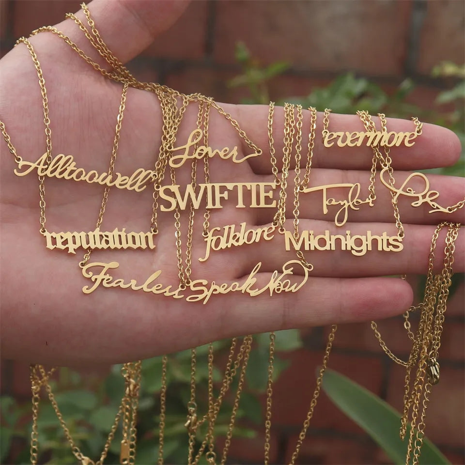 Eras swiftie necklaces
