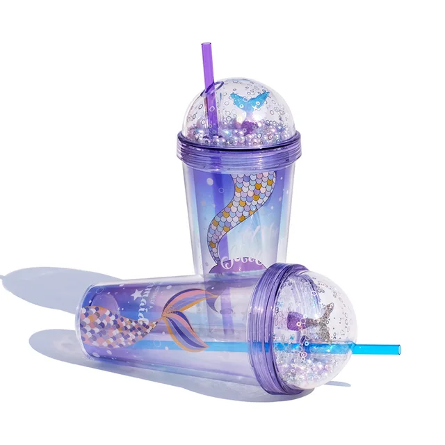 Mermaid double wall tumbler