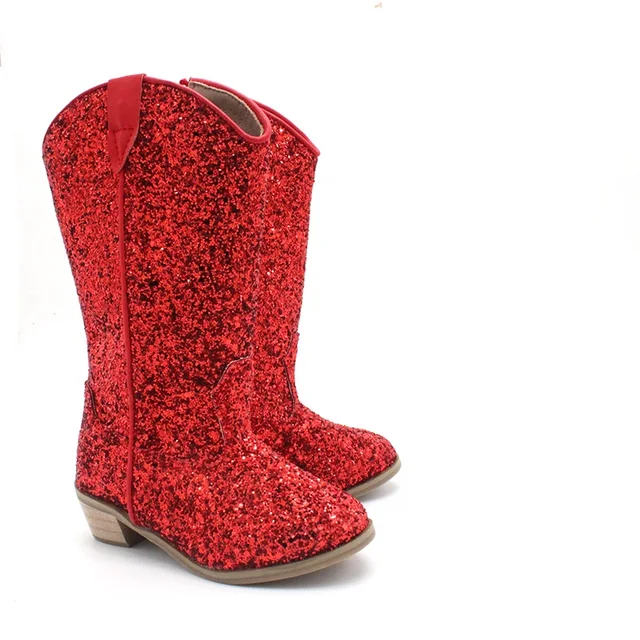 Taylor Glitter Cowgirl Boots