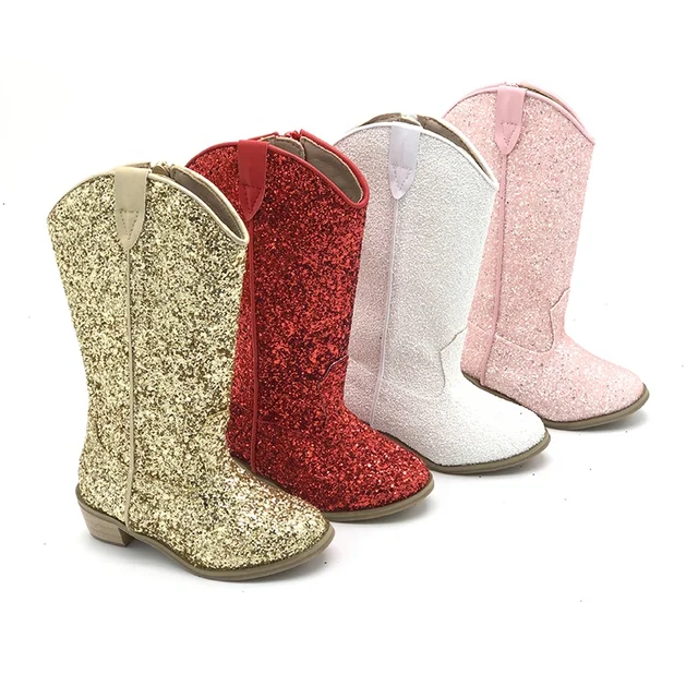 Taylor Glitter Cowgirl Boots