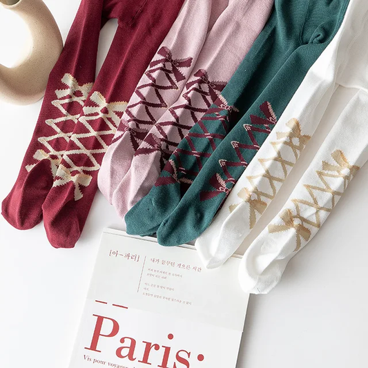 Ribbon tights