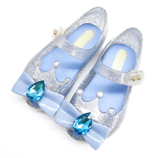 Princess Crown Jewels Jelly Shoes