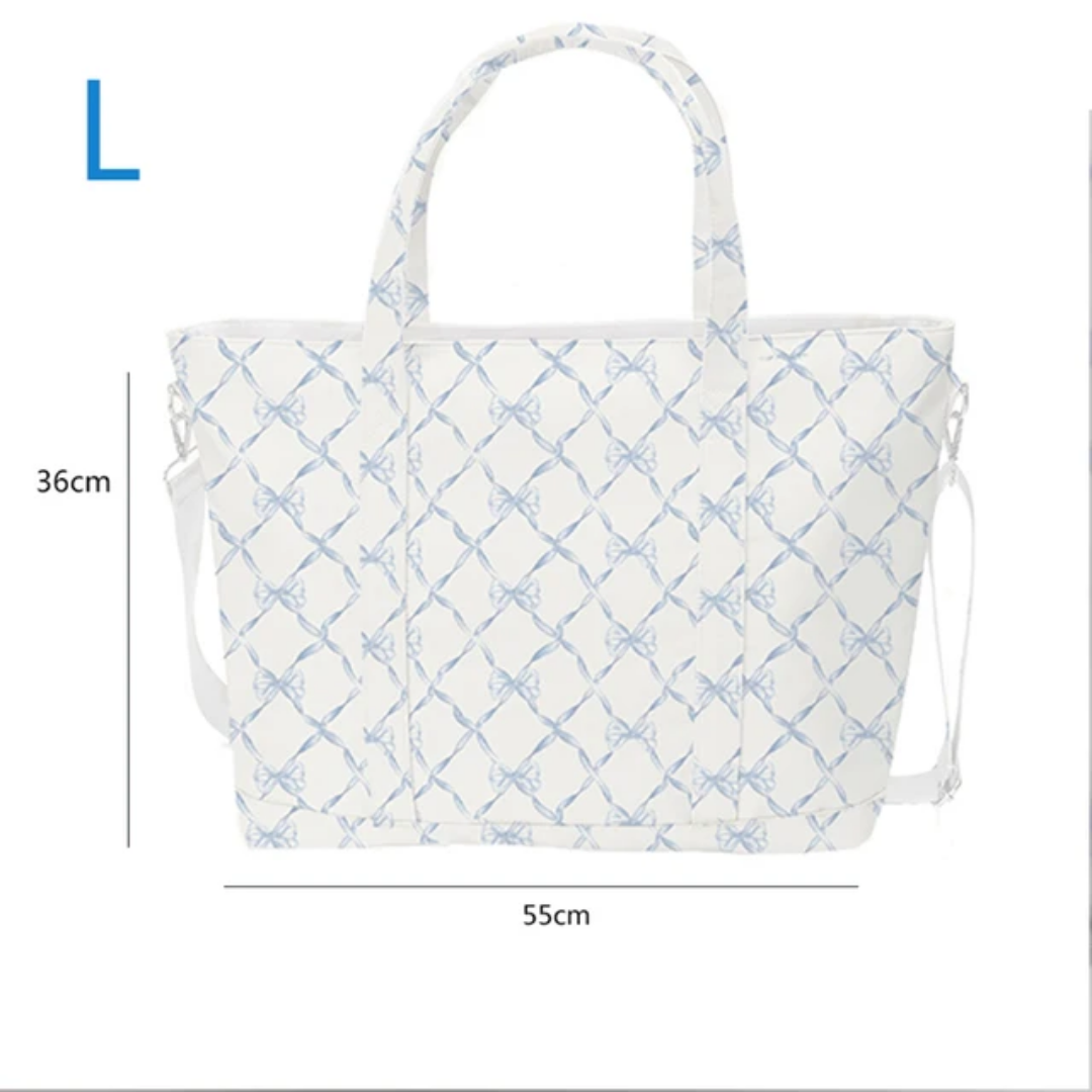 Sweetheart Tote Zippered Travel Bag