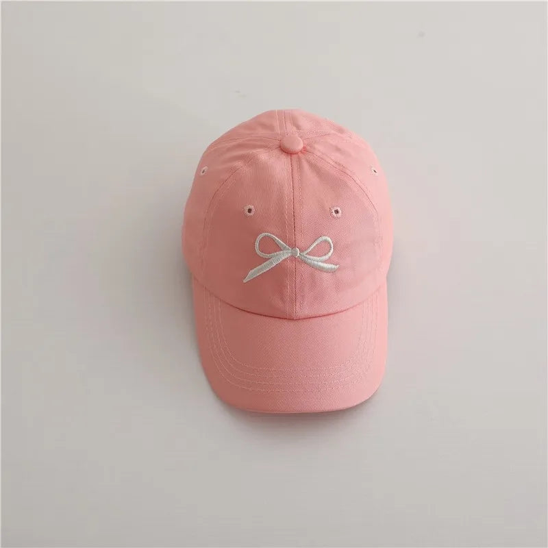 Bow ball cap Hat (kids)