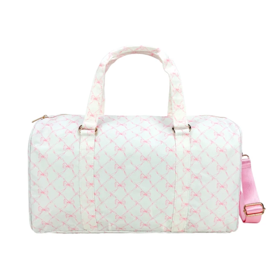 Vinatge floral bow Weekend duffle bag