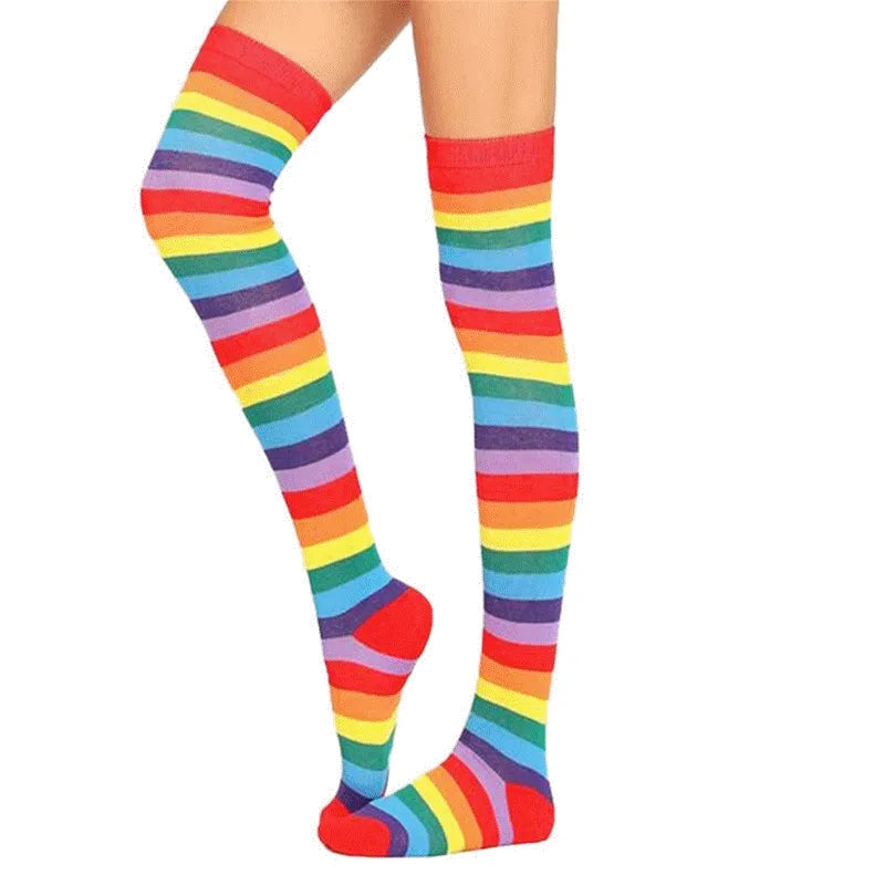 Rainbow socks - adult