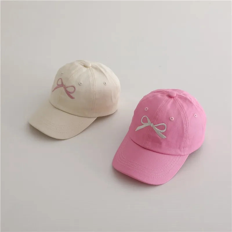 Bow ball cap Hat (kids)