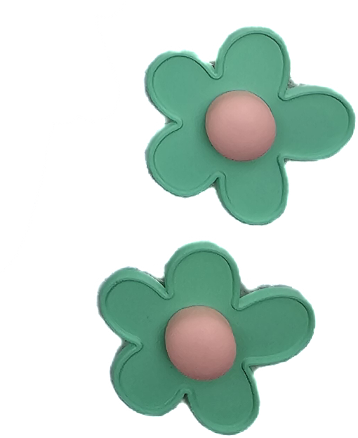 Flower Power hair clips