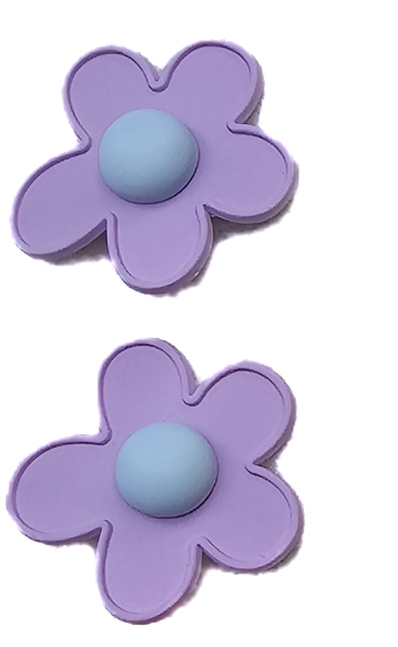 Flower Power hair clips