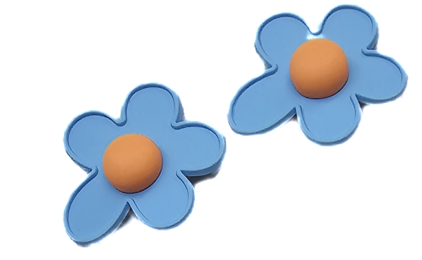 Flower Power hair clips