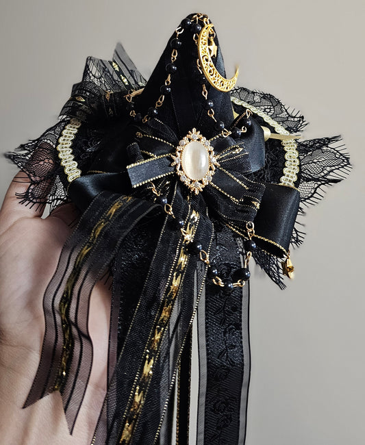 Sabrina witch hat hair clip