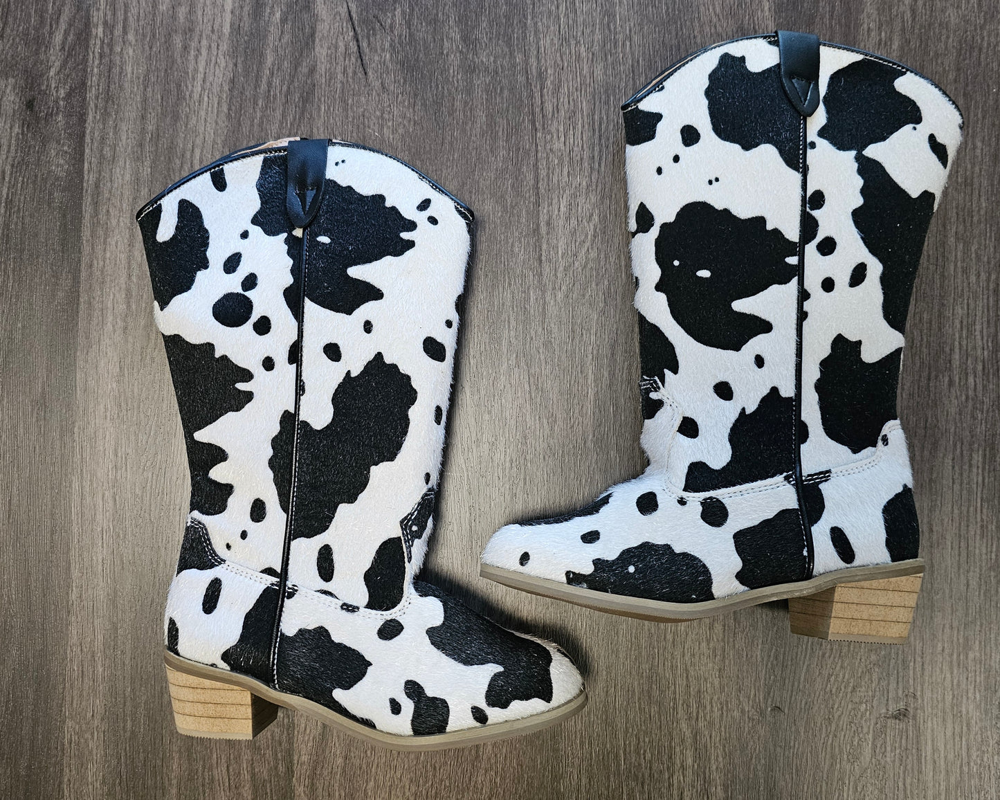 Taylor Cowgirl Calf Hair Boots