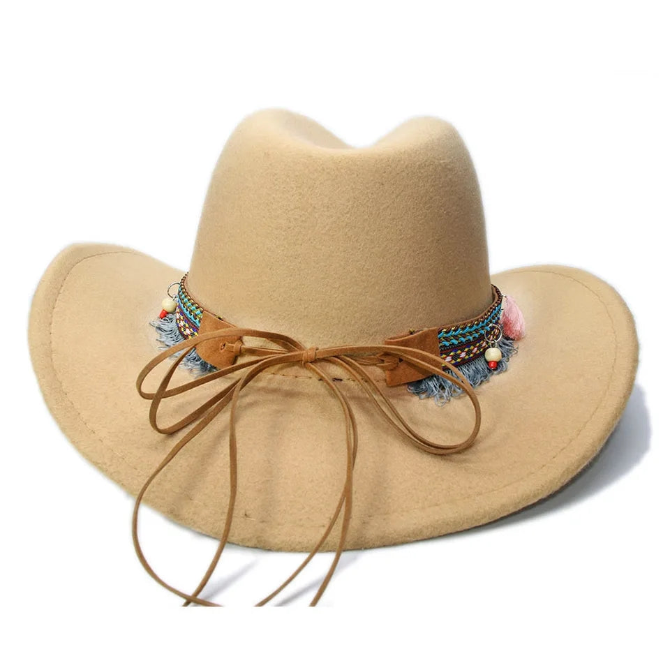 Loretta Cowgirl hat with band