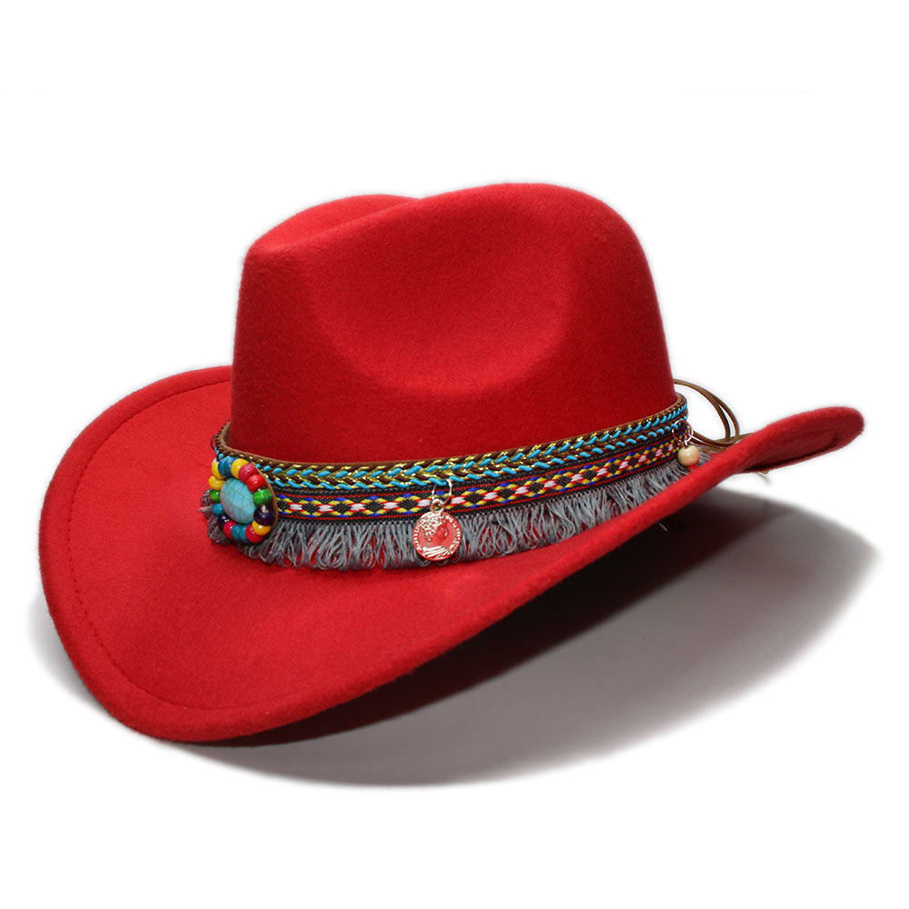 Loretta Cowgirl hat with band