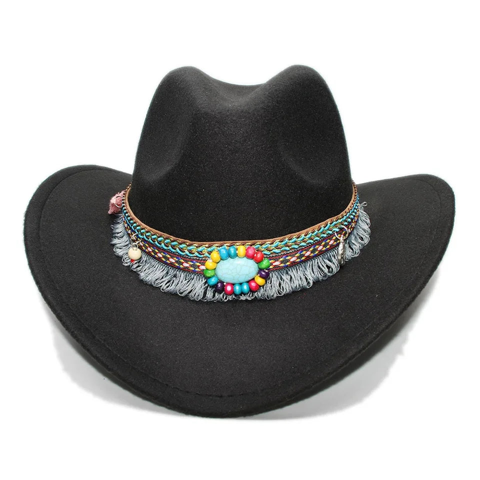 Loretta Cowgirl hat with band