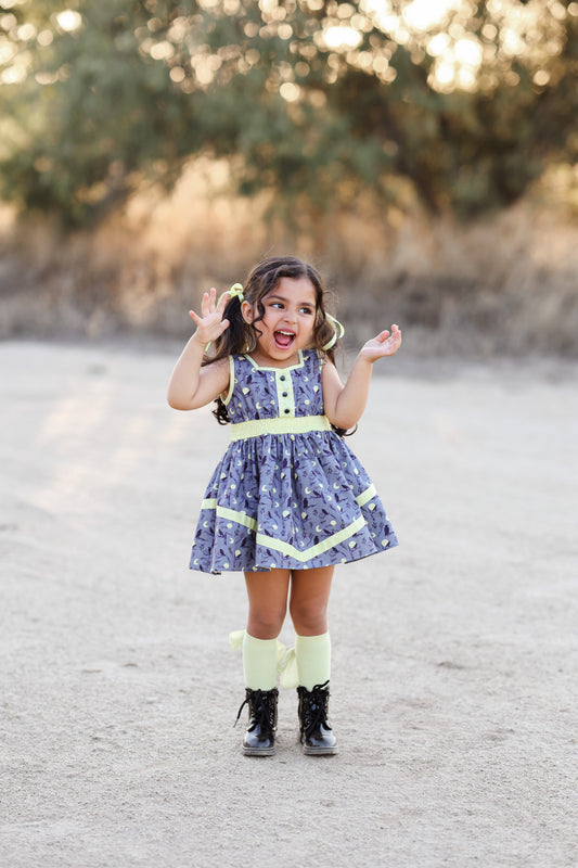 Fruit Salad bow Socks