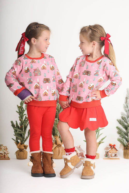 Dear Santa Fur lined Pom Pom boots