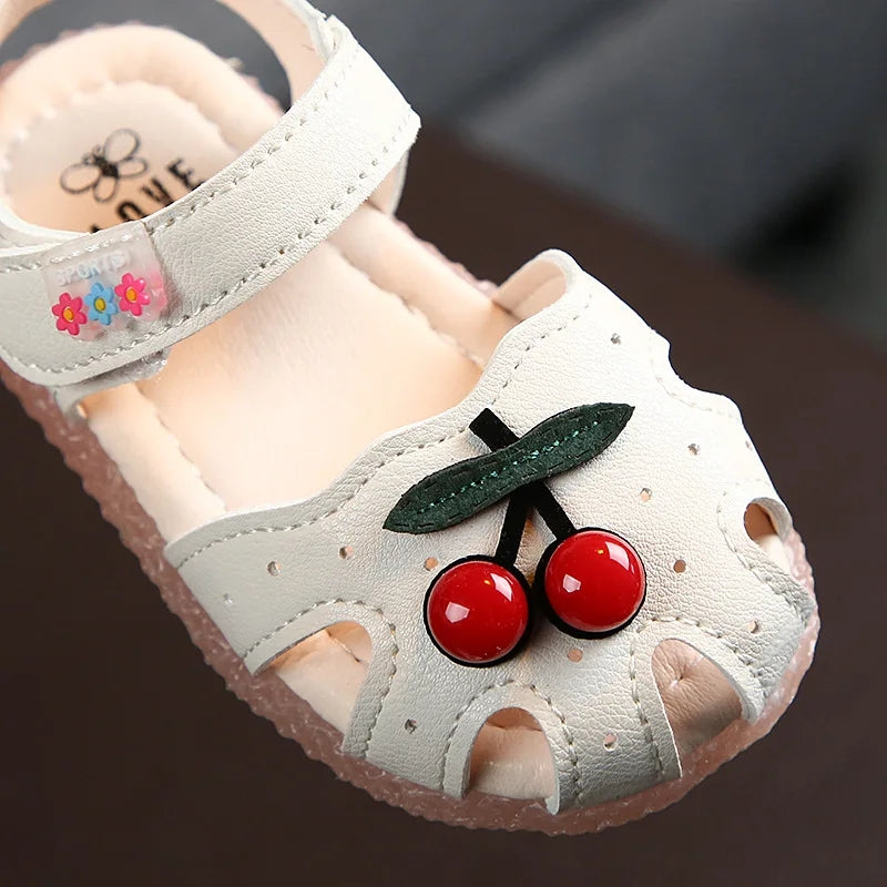 Cherry sandals