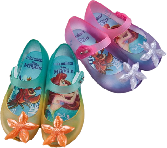 Mermaid princess jelly shoes