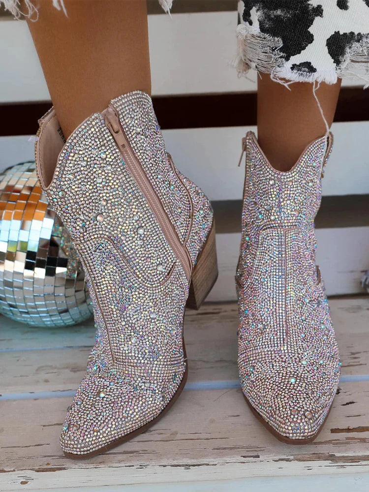 Like a Rhinestone cowboy boots