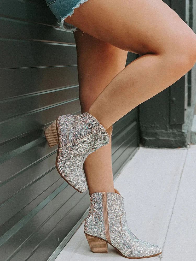 Like a Rhinestone cowboy boots