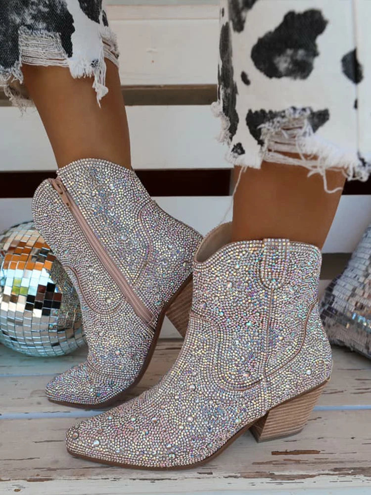 Like a Rhinestone cowboy boots