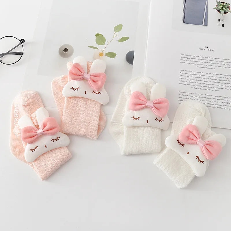 Bunny crochet sock