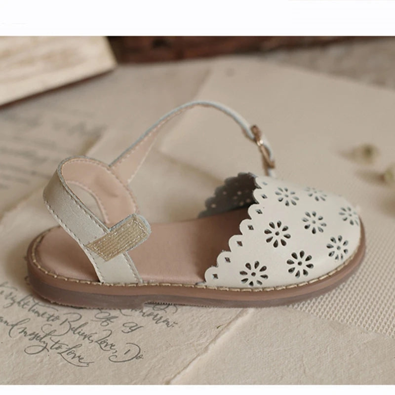 Eiley Leather cutout Sandals - ready to ship