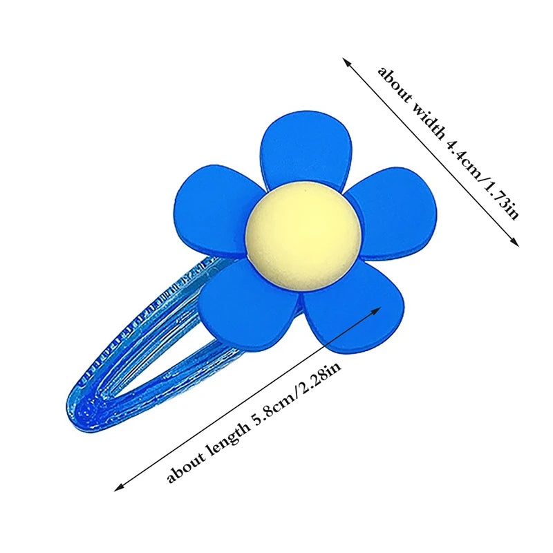 Flower hair clip