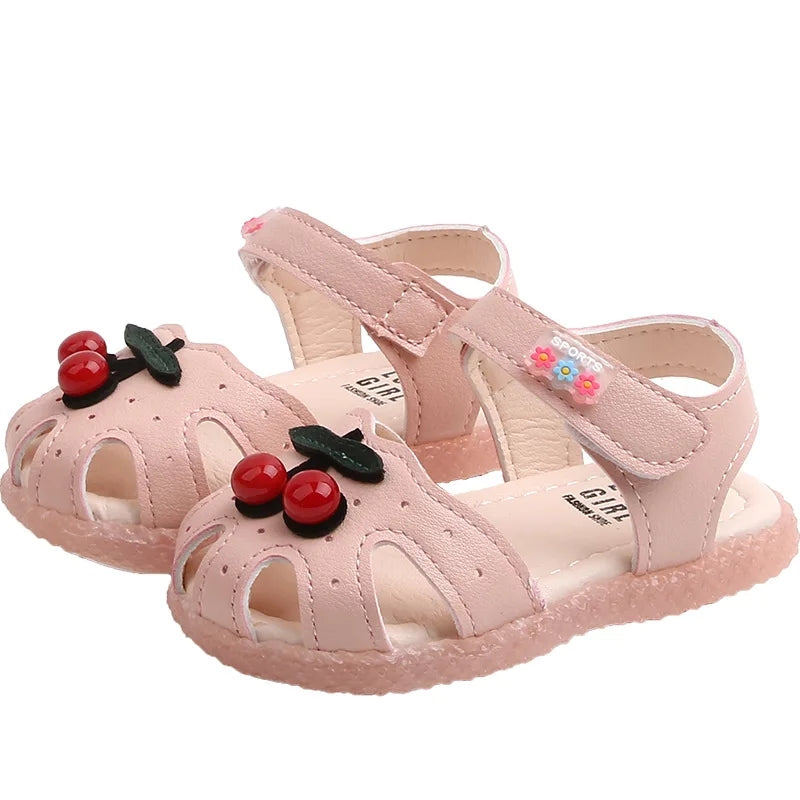 Cherry sandals