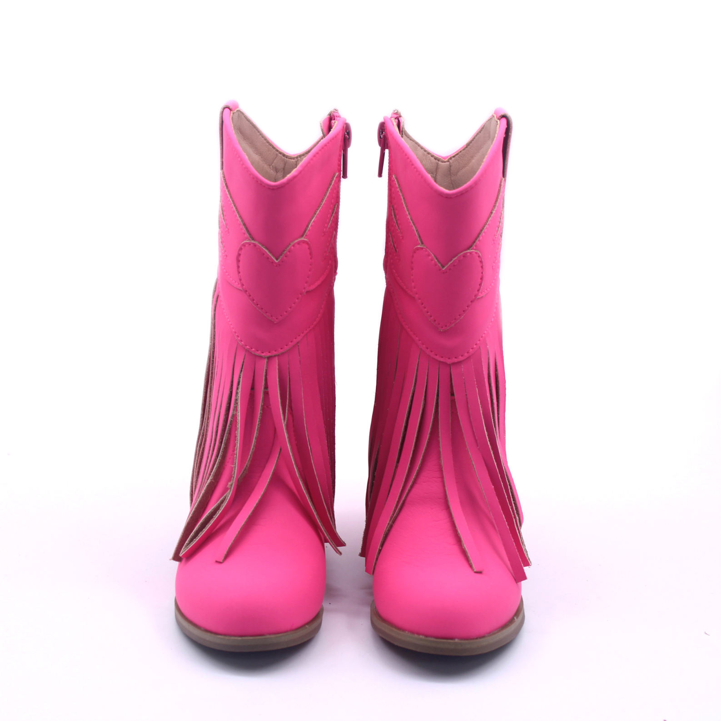 Jolene Fringe Leather Cowgirl Boots RTS